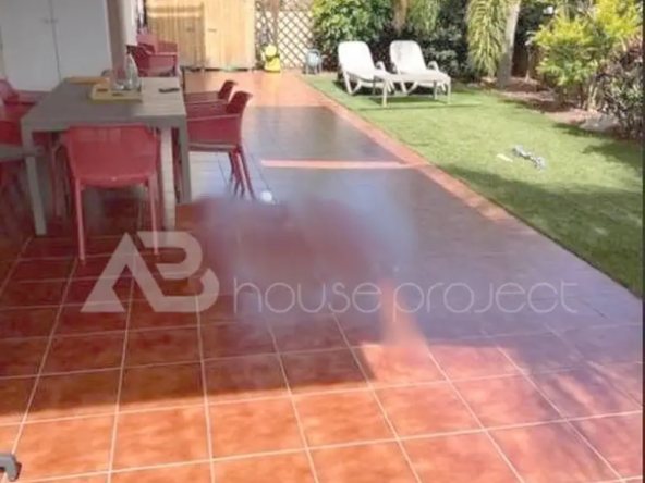terraza del piso en venta en Amarilla Golf