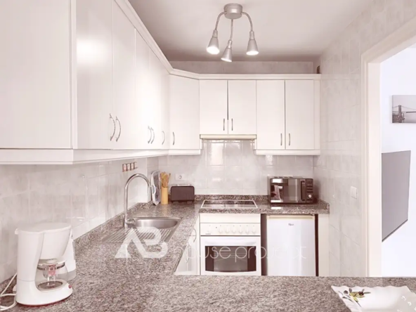 cocina del piso en venta en el complejo Dinastia en Los Cristianos