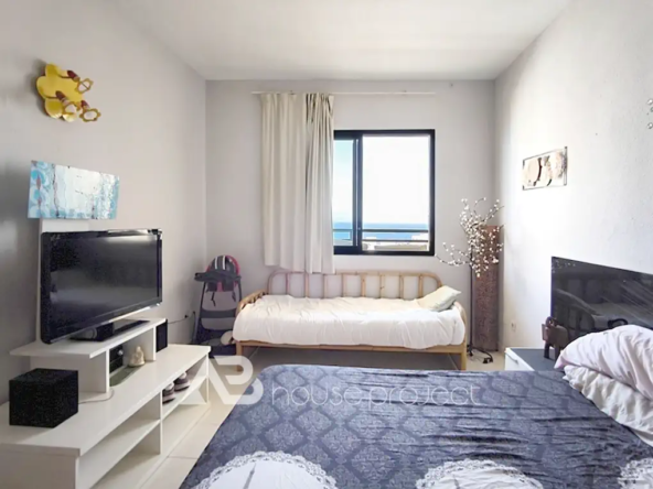 dormitorio del piso en venta en el complejo Club Paraiso en Playa Paraiso