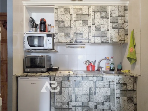 cocina del piso en venta en el complejo Club Paraiso en Playa Paraiso