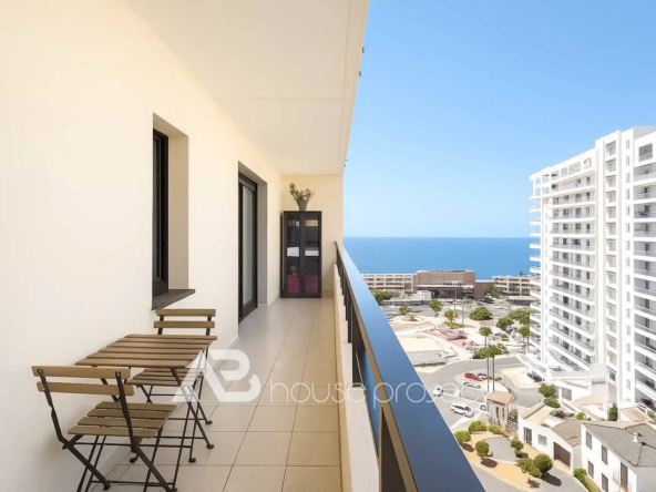 terraza del piso en venta en el complejo Club Paraíso en Playa Paraíso - 1