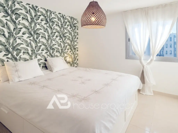 dormitorio del piso en venta en el complejo Sol Paraiso en Playa Paraiso