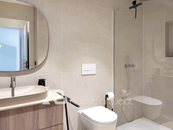 baño piso en venta en el complejo Atlantic Homes en el Madroñal de Costa Adeje