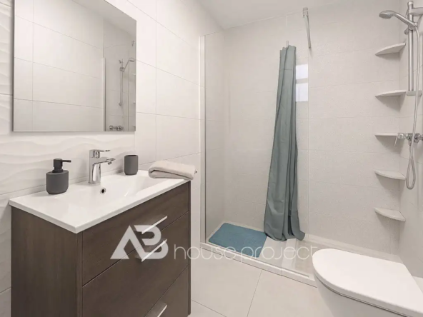 baño piso en venta en el complejo Fayser en Los Cristianos