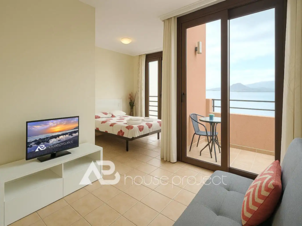 salón del piso en venta en el complejo Sotavento III en la Tejita-El Medano - 1
