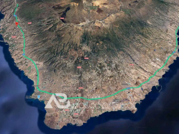 Ubicación de la finca en venta en Guia de Isora - 1