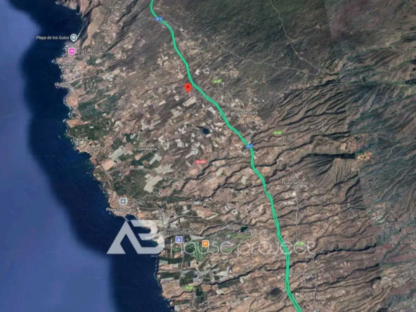 Ubicación de la finca en venta en Guia de Isora - 2