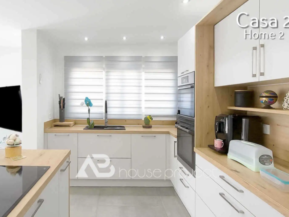 cocina de la villa 2 de la finca en venta en Guia de Isora - 2