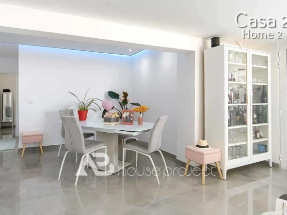 salon de la villa 2 de la finca en venta en Guia de Isora - 3