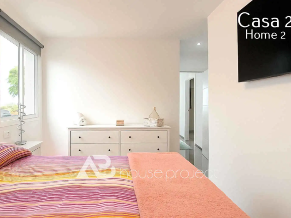 dormitorio de la villa 2 de la finca en venta en Guia de Isora - 3